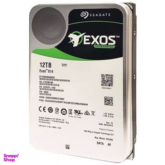 هارد دیسک اینترنال سیگیت مدل Exos X16 ST12000NM001G ظرفیت 12 ترابایت