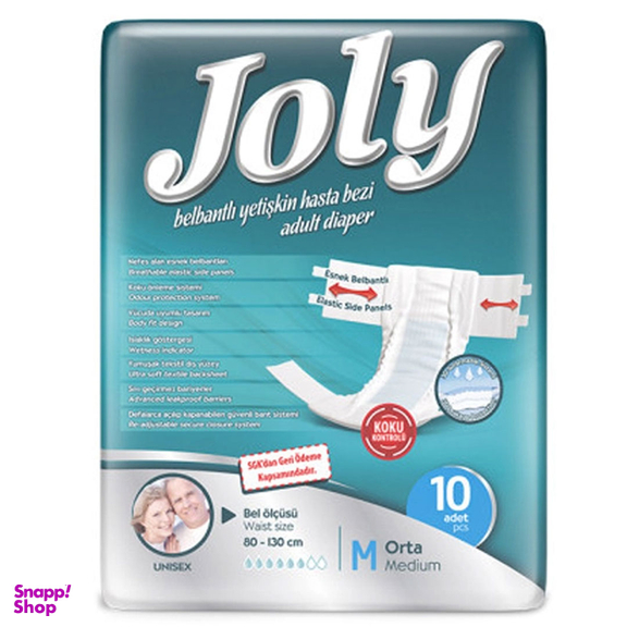 پوشینه جولی سایز Medium بسته 10 عددی
