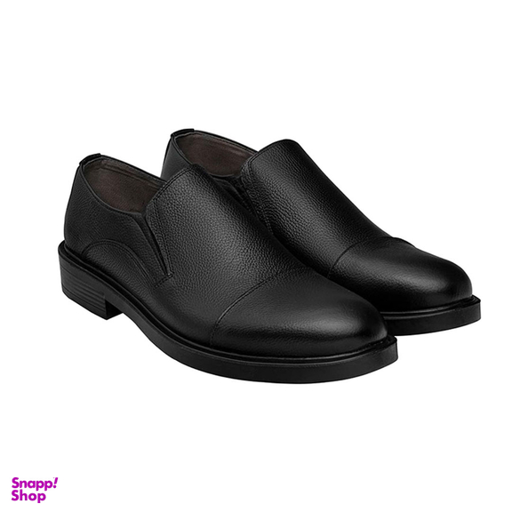 کفش رسمی مردانه نوین چرم مدل کلاسیک کد 1431 MS2833 رنگ مشکی