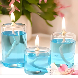 شمع مدل استوانه‌ای مجموعه 3 عددی