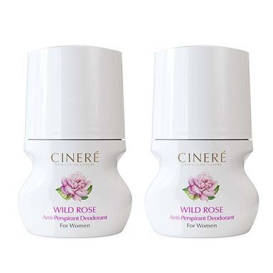رول ضد تعریق   سینره مدل Wild Rose حجم 50 میلی لیتر مجموعه 2 عددی
