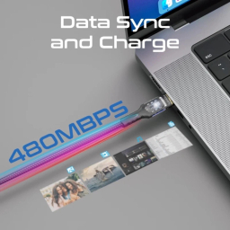 کابل شارژ Type-C پرومیت مدل LUCIDLINE-CC120 طول 1.2 متر