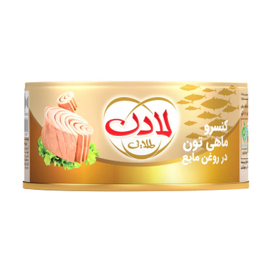 کنسرو ماهی تون در روغن لادن وزن 180 گرم