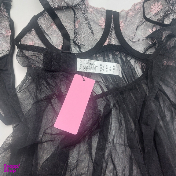 لباس خواب زنانه برتا کد 2200BS رنگ مشکی