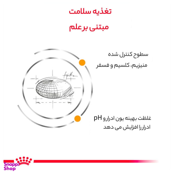 غذای خشک گربه رویال کنین مدل Urinary SO وزن 1.5 کیلوگرم