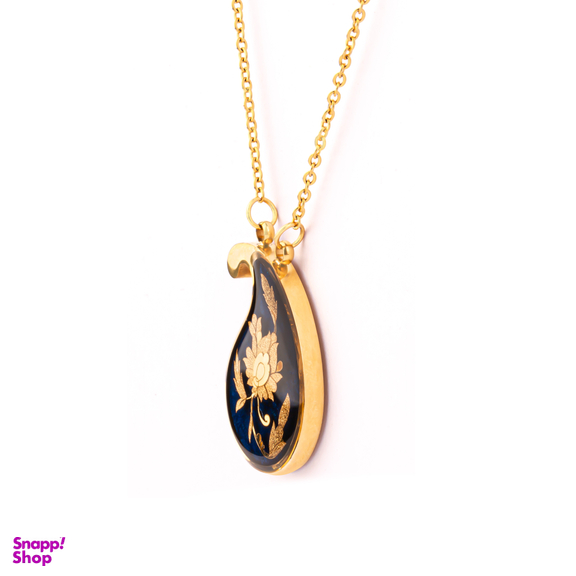 گردنبند زنانه الون طرح بته جقه مدل شمین