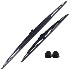 تیغه برف پاک کن جلو خودرو چیکال مدل 16+26 مناسب برای رانا به همراه چشمی شیشه شور مجموعه 4 عددی