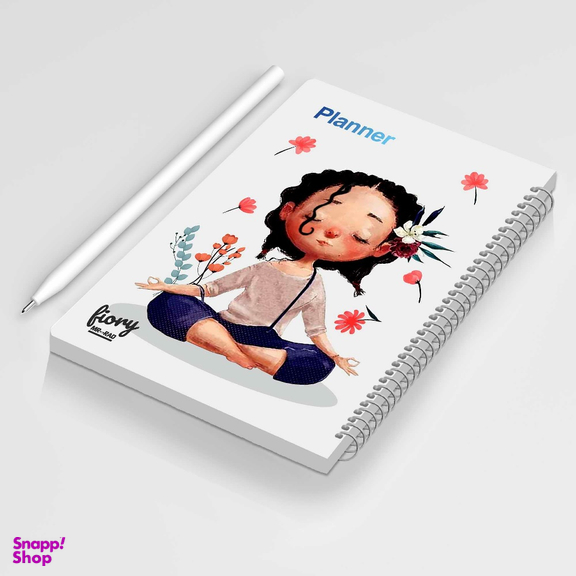 دفتر برنامه ریزی مستر راد طرح یوگا مدل پلنر روزانه کد 1848