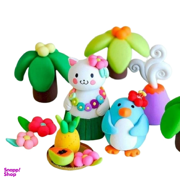 خمیر مجسمه سازی مدل Claysoft بسته 12 عددی