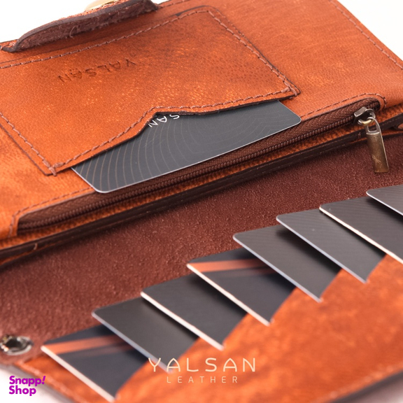 کیف دستی چرم یلسان مدل راديس کد SH-014-asl
