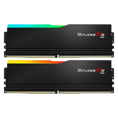 رم دسکتاپ جی اسکیل مدل Ripjaws M5 RGB DDR5-6000 CL36 1.35V ظرفیت16 گیگابایت بسته 2 عددی