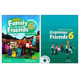 کتاب Family And Friends 6 اثر Jenny Quintana And Eileen Flannigan انتشارات آرماندیس دو جلدی