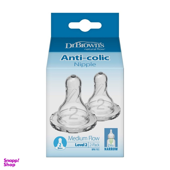 سرشیشه دکتر براونز کد intl-322 بسته ۲ عددی