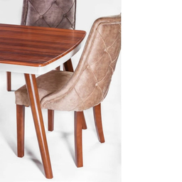 میز و صندلی ناهار خوری 6 نفره مدل چستر بلند chester06