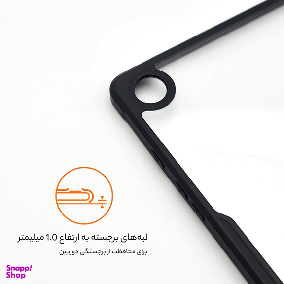 کاور تبلت سامورایی مدل Black-Bumper مناسب برای سامسونگ Galaxy Tab A9 / X115