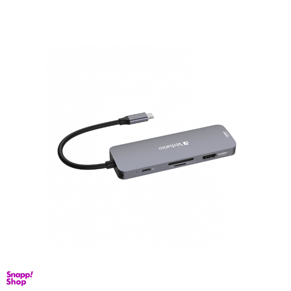 هاب Type-C چند پورت ورباتیم مدل CMH-08
