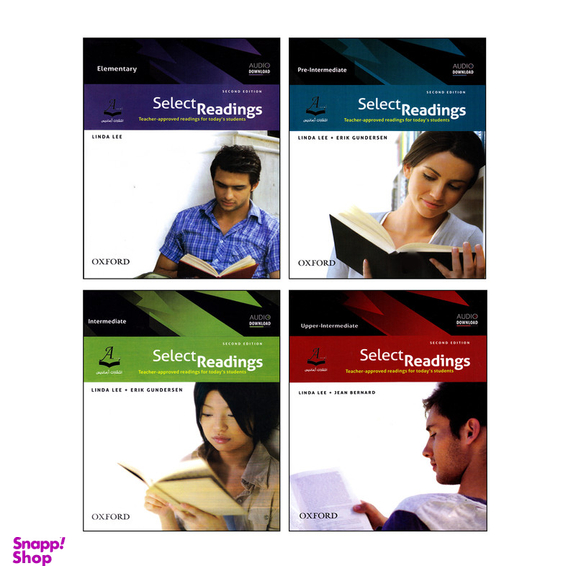 کتاب Select Reading اثر Linda Lee انتشارات آرماندیس مجموعه 4 جلدی به همراه سی دی