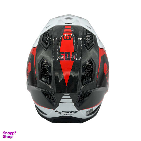 کلاه کاسکت ال اس تو کد Ls2 mx703 x-force c red white