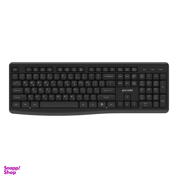 ست کیبورد و ماوس بی سیم پرودو مدل PD-W24KBM