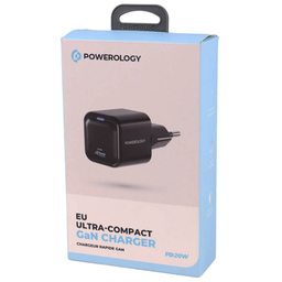 شارژر دیواری 20 وات پاورولوژی مدل Ultra-Compact GaN Charger