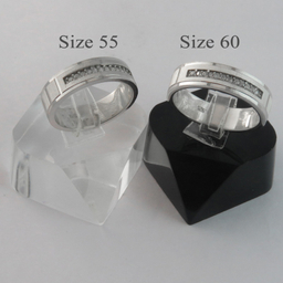 ست انگشتر نقره زنانه و مردانه کد AS056