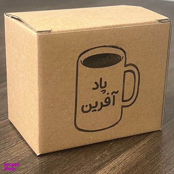 ماگ پاد آفرین طرح عروسک لبوبو کد 6032