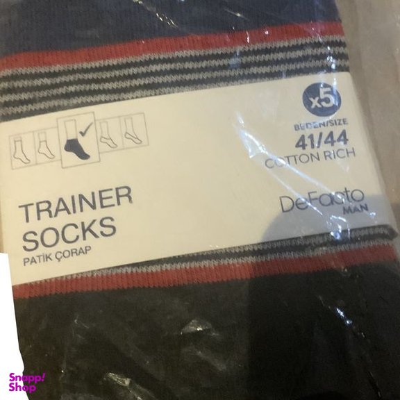 جوراب مردانه دفکتو مدل آنتی باکتریال ترمال مجموعه 5 عددی