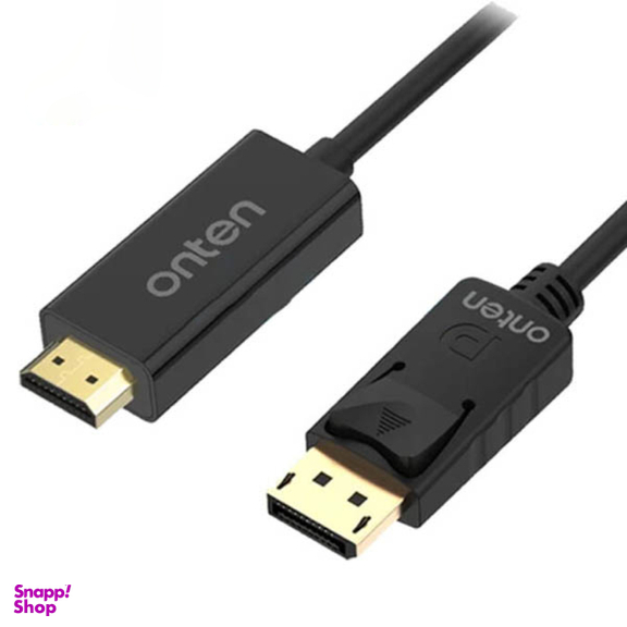 کابل تبدیل DisplayPort به HDMI اونتن مدل OTN-DP303 طول 1.8 متر