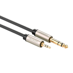 کابل تبدیل Jack 6.5mm به Jack 3.5mm یوگرین مدل AV127 کد 10625 طول 1 متر
