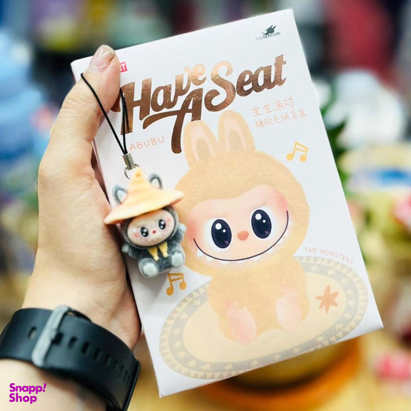 اسباب بازی شانسی طرح لبوبو مدل Have A Seat کد 07 به همراه آویز مجموعه 2 عددی