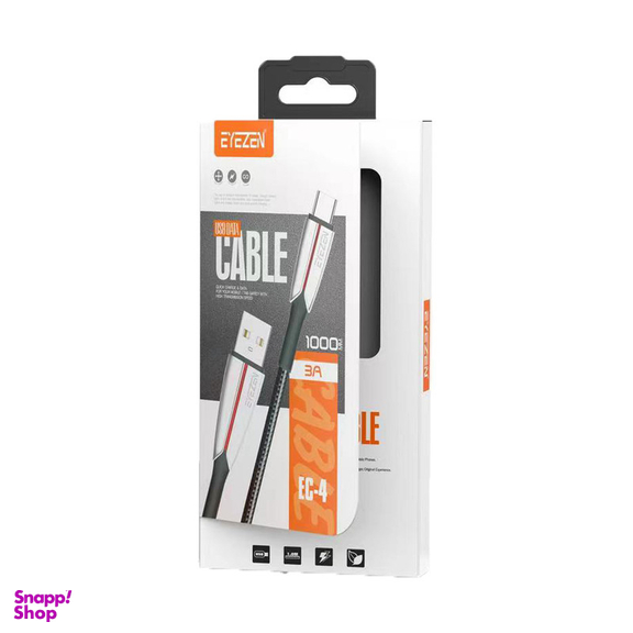 کابل تبدیل USB به USB-C آیزن مدل EC-4 Fast Charge طول 1 متر