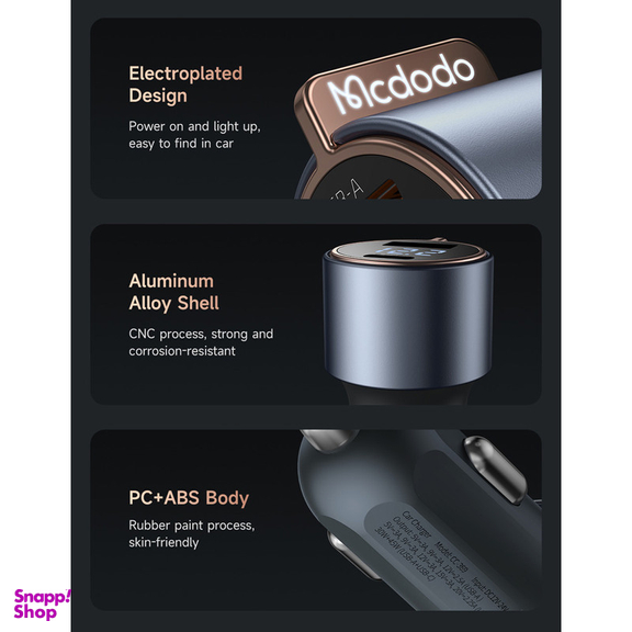 شارژر فندکی 75 وات مک دودو مدل CC-3690