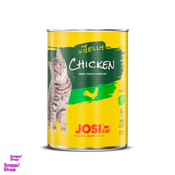 کنسرو غذای گربه جوسرا با طعم گوشت مرغ وزن 400 گرم
