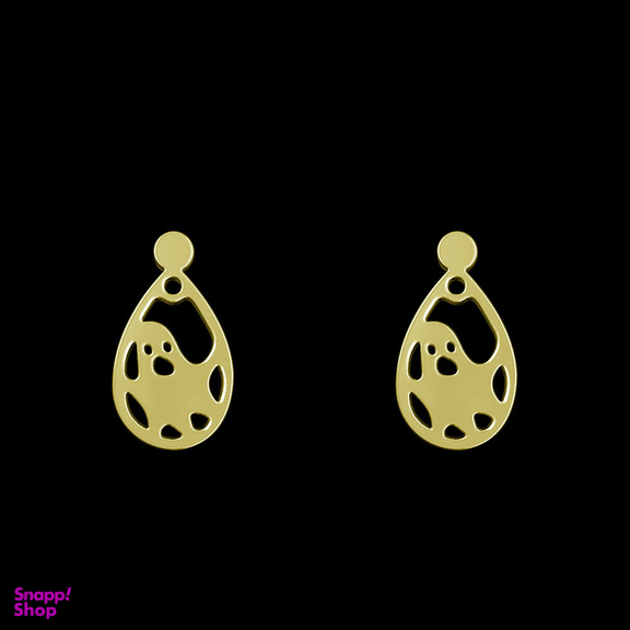 گوشواره طلا 18 عیار زنانه مدوپد مدل روح کد GA1-11630