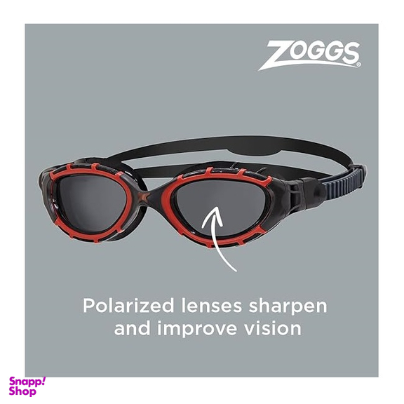 عینک شنا زاگز مدل Predator Flex Polarized