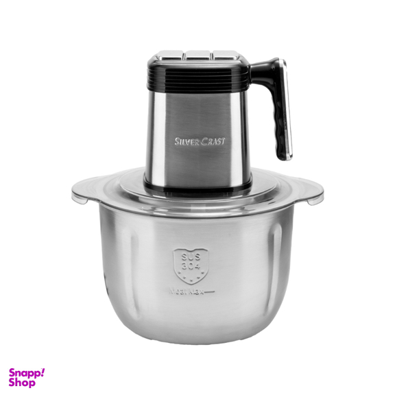 خرد کن سیلور کرست مخزن استیل 5.5 لیتری دسته L