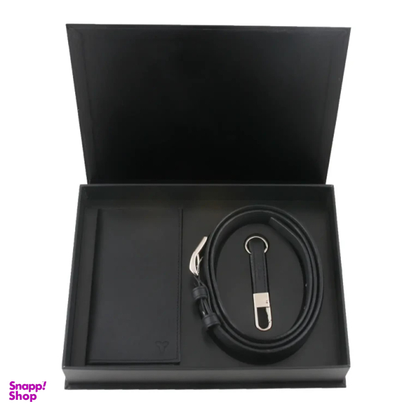 ست هدیه مردانه چرم یلسان پارلا کد KIA-KAYA-GS-024-MSK