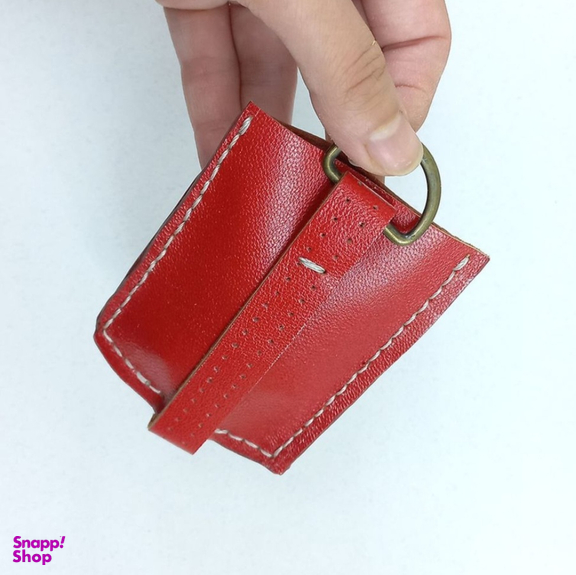 جاکلیدی و جاسوییچی چرم مدل مینیمال مجموعه 2 عددی