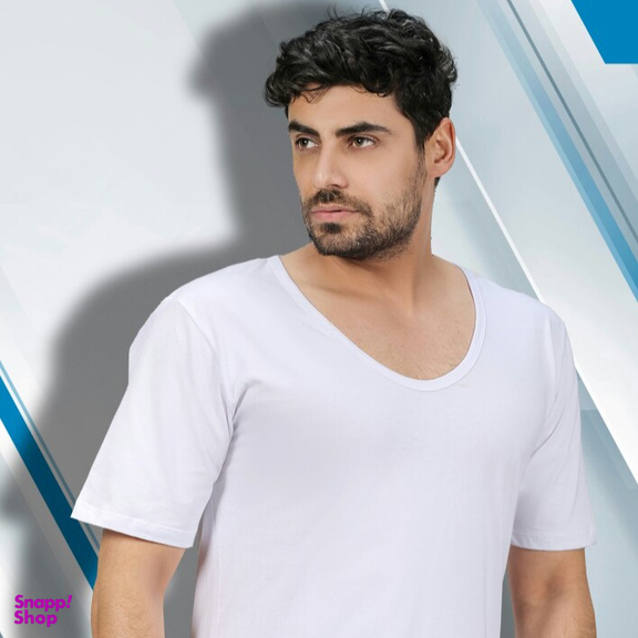 زیرپوش مردانه کد 103SPAD رنگ سفید
