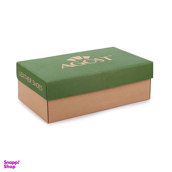 بوت زنانه چرم آگوست مدل 117002 CROCO B