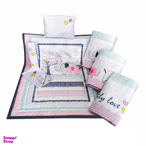 سرویس خواب 7 تکه طرح فیل رزبورن مدل 2060231