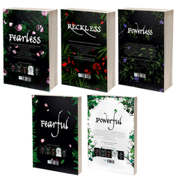 کتاب ناتوان و قدرتمند و بی پروا و بی باک و بیمناک اثر لورن رابرتس نشر آذرگون 5 جلدی