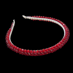 تل مو زنانه مدل کریستالی یلدایی 3رج کد YALDA05