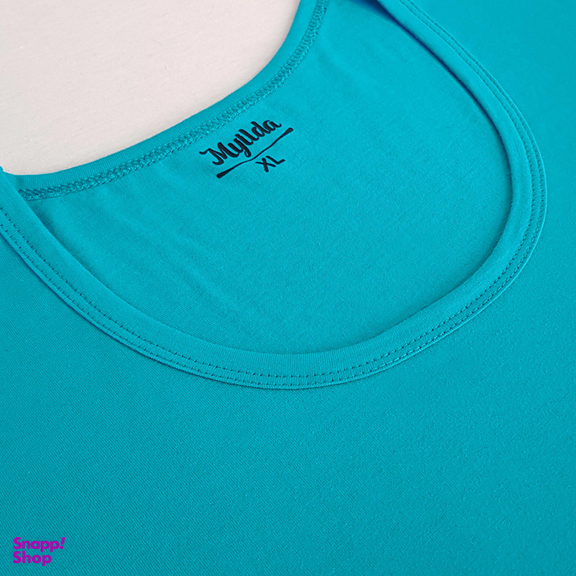 زیرپوش آستین دار مردانه ماییلدا مدل پنبه ای کد 4710 رنگ آبی روشن