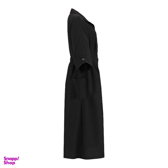 مانتو زنانه السانا مدل باتیس کد 229001 رنگ مشکی