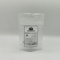 پیچ و مهره و واشر هامر مدل استوانه کد M4-10mm بسته 75 عددی