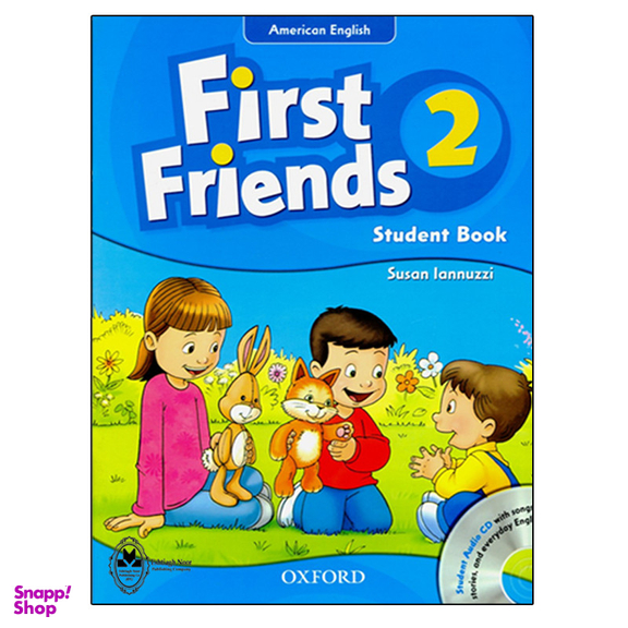 کتاب American English First Friends 2 اثر Susan lannuzzi انتشارات اشتیاق نور به همراه سی دی