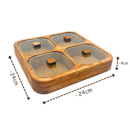 اردو خوری مدل چوبی درب  دار کد OD184