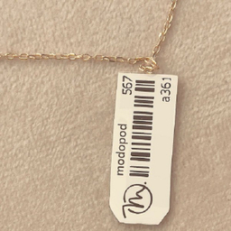 گردنبند طلا 18 عیار زنانه مدوپد مدل senidokht