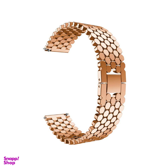 بند اپیکوی مدل Stain Less Bee 20mm مناسب برای ساعت هوشمند سامسونگ سری Galaxy Watch 4/5/6/ َActive1/2